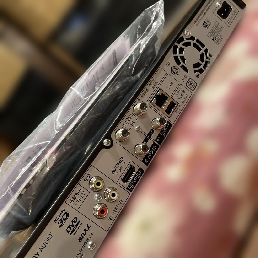 シャープ 2B-C10BW1 1000GB 2番組W録画　新品リモ等付フル装備！