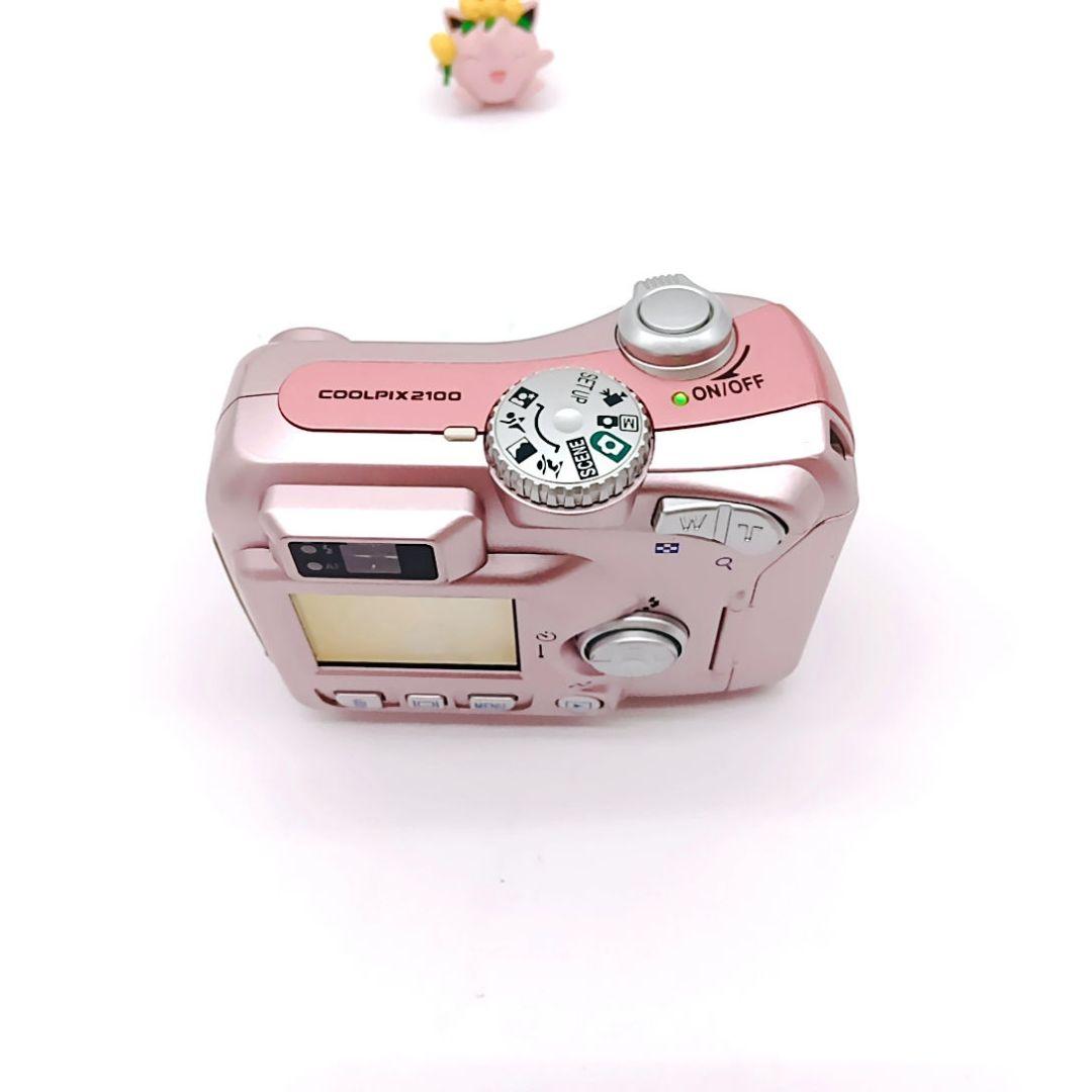 Nikon COOLPIX 2100 ピンク Nikon デジカメ 単3電池