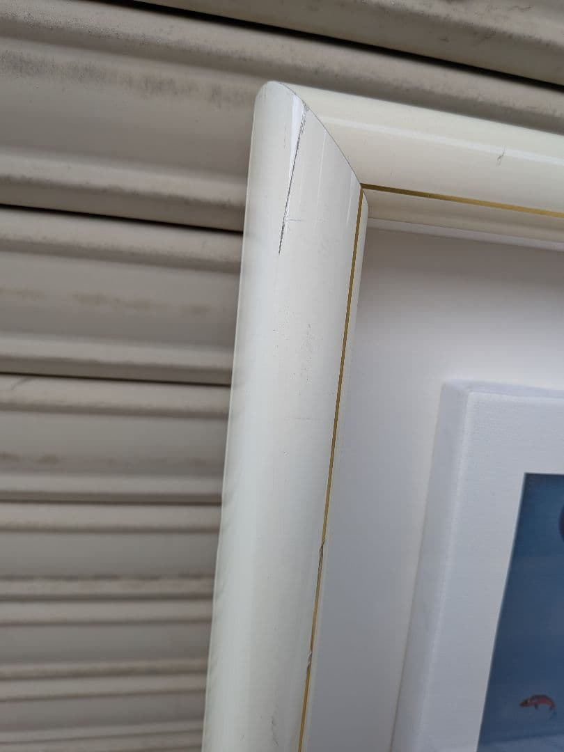 藤城清治 生命讃歌　ジクレー版画　直筆サイン　裏書きあり