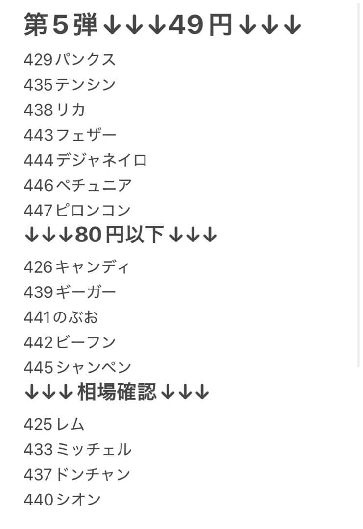 amiiboカード 第1.2.3.4.5弾 SP 住民カード まとめ売り