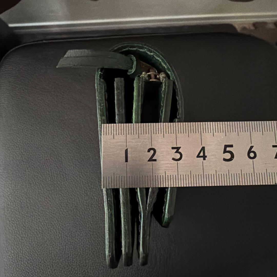 姫路レザー　ミドルトラッカーウォレット【3層/手染め/ハンドメイド】