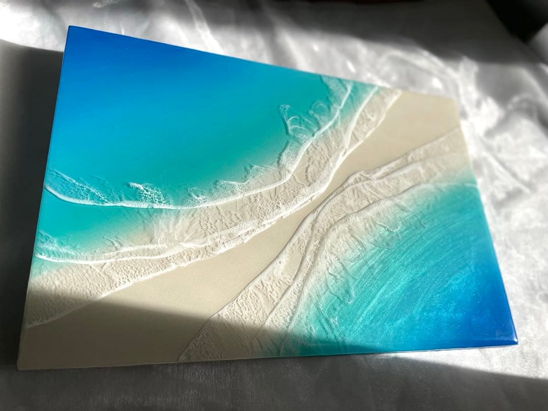 オーシャンレジン　海アート　浜島　ギフト