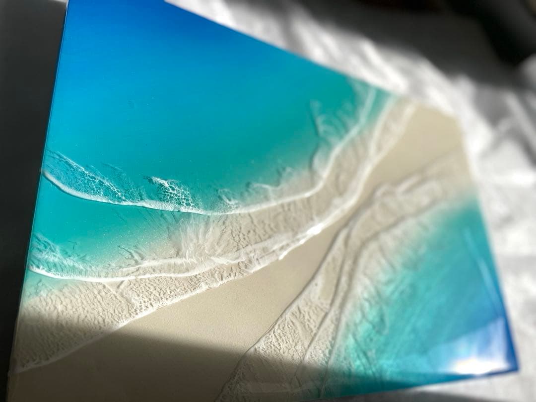 オーシャンレジン　海アート　浜島　ギフト