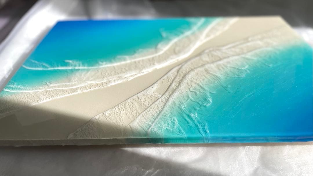 オーシャンレジン　海アート　浜島　ギフト