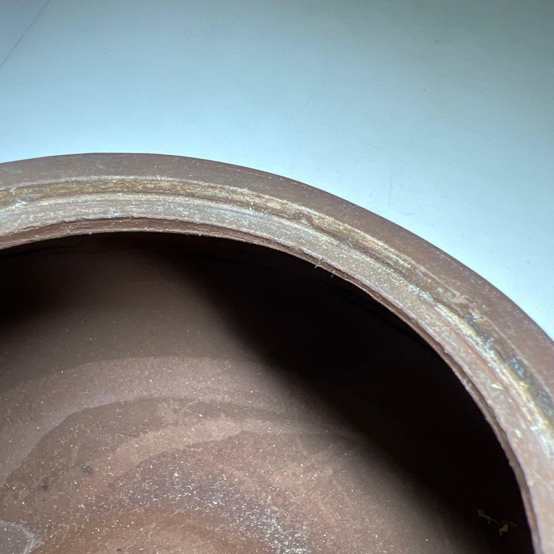 中国古玩　紫泥急須F 幅約20㎝　東Y8-0311①