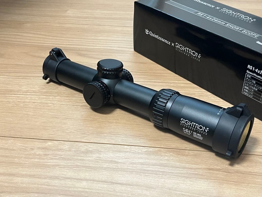 LAYLAX RS1-4×24mm ショートスコープ SOL2 サイトロン　M4