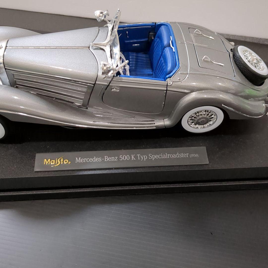 ミニカー Mercedes-Benz 500KTypSpecialroadster1/18