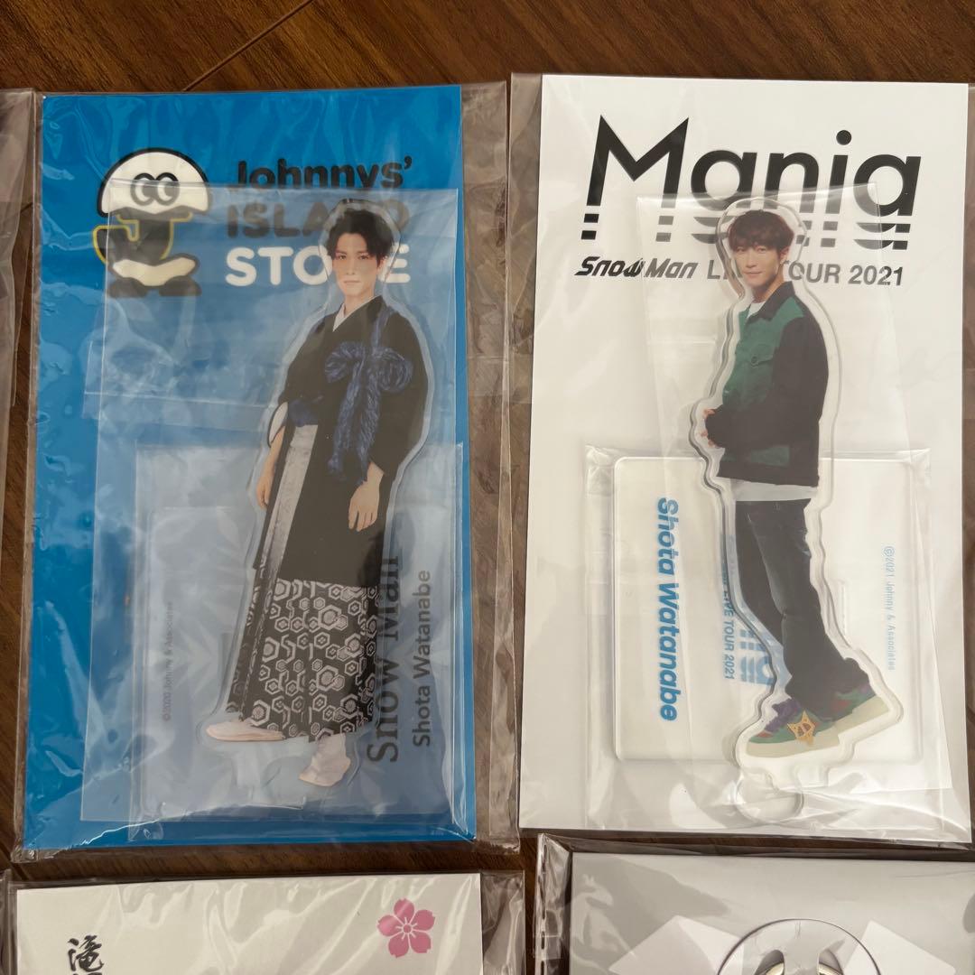 Man 渡辺翔太 アクスタ すのチル ぬい