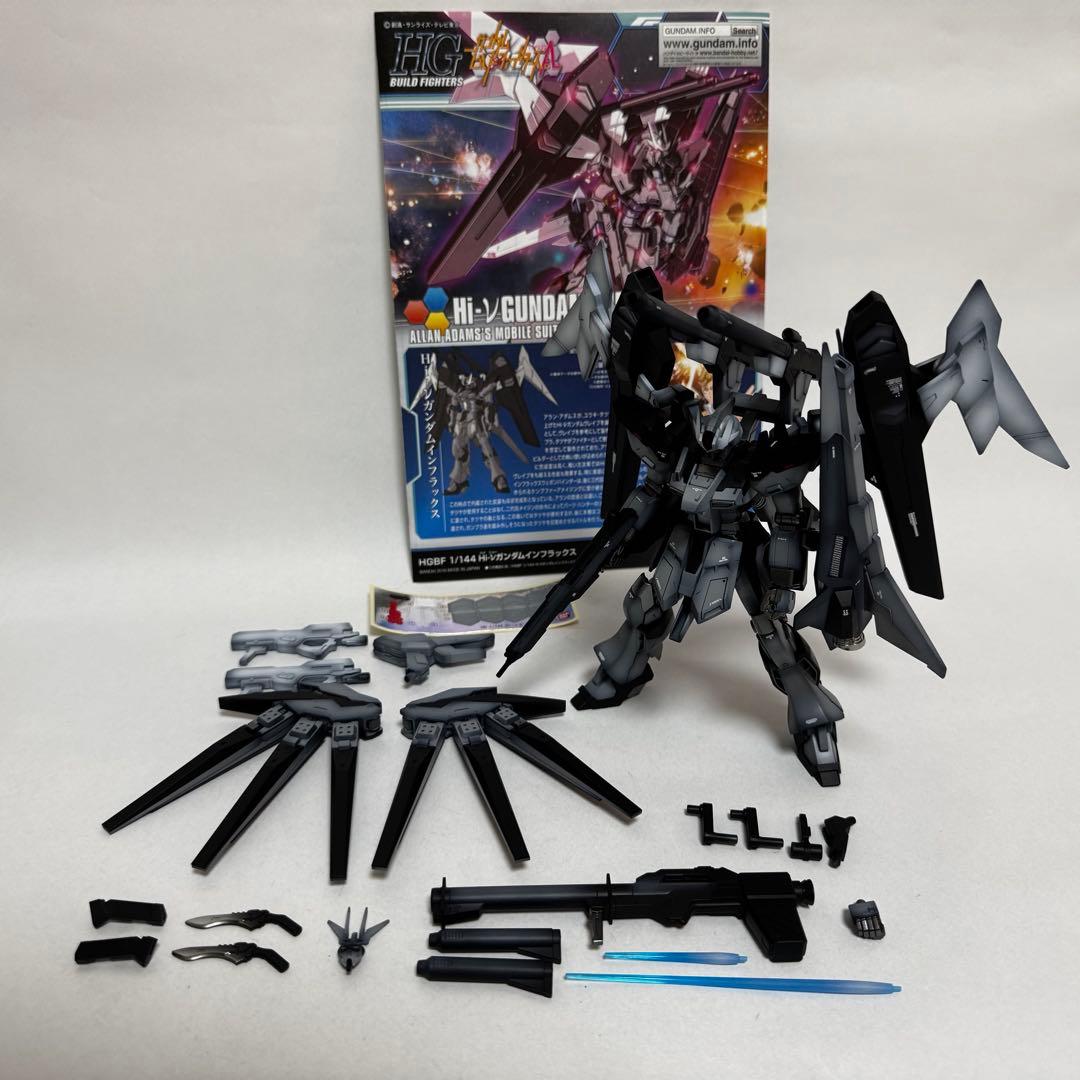 RG νガンダム HWS HG Hi-νガンダム インフラックス塗装済み 完成品