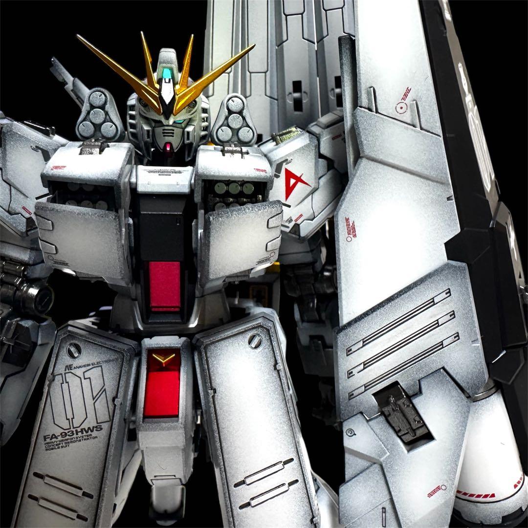 RG νガンダム HWS HG Hi-νガンダム インフラックス塗装済み 完成品