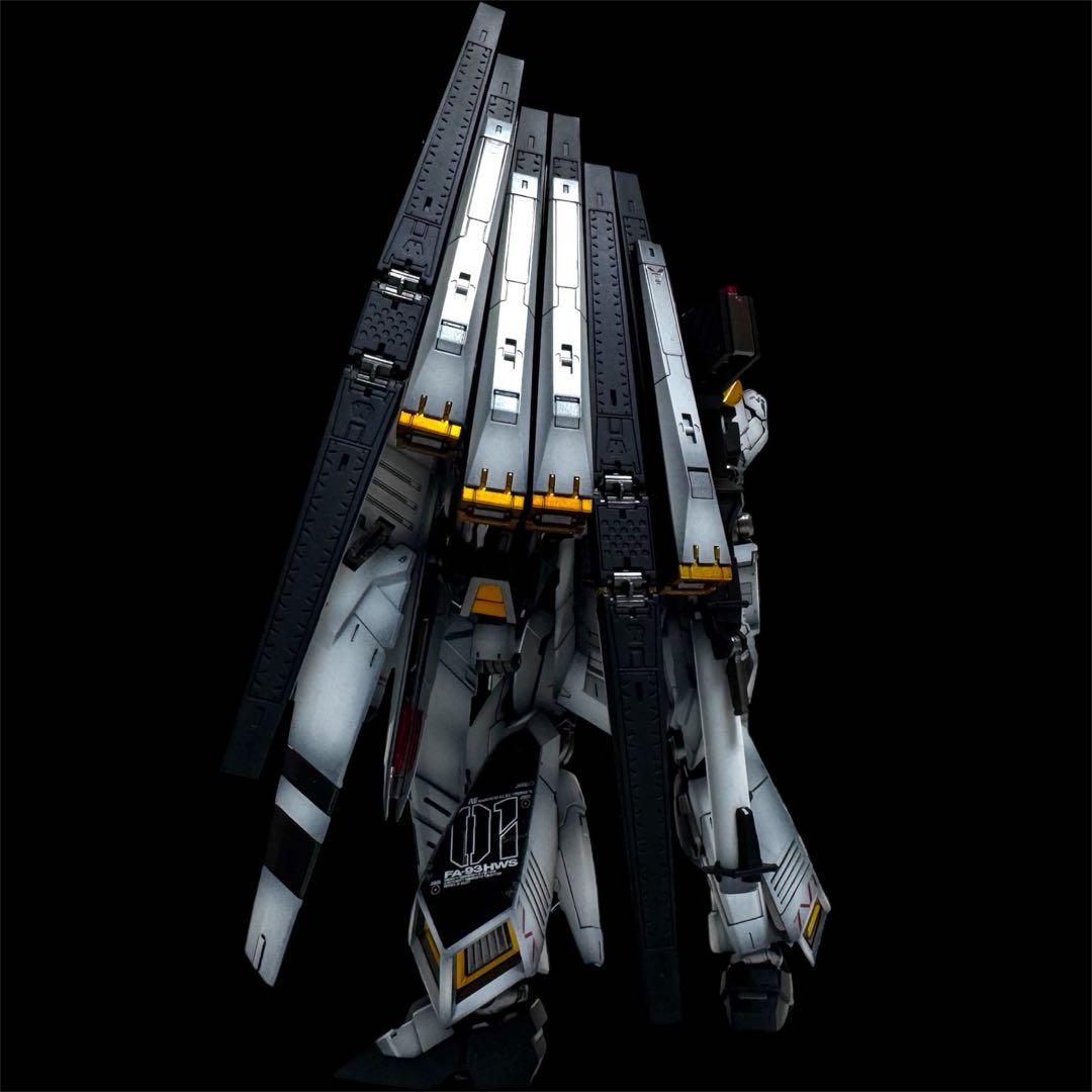 RG νガンダム HWS HG Hi-νガンダム インフラックス塗装済み 完成品