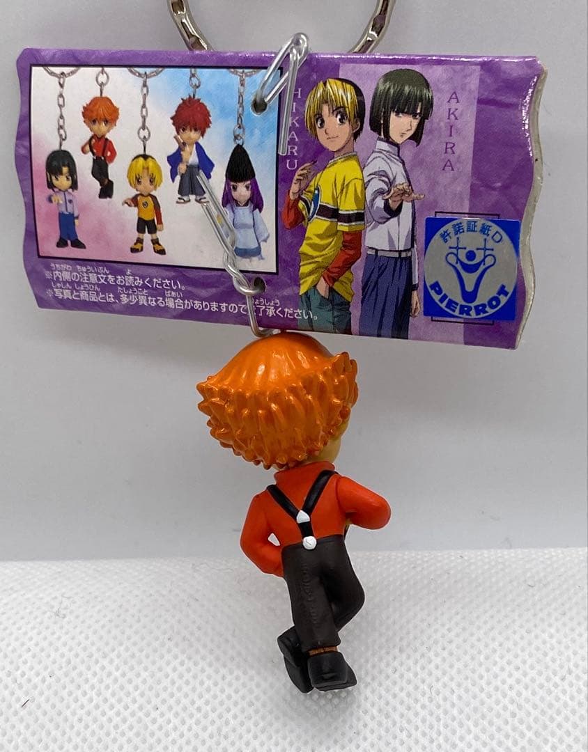 ヒカルの碁　フィギュアキーホルダー&進藤ヒカル彩色済フィギュアセット