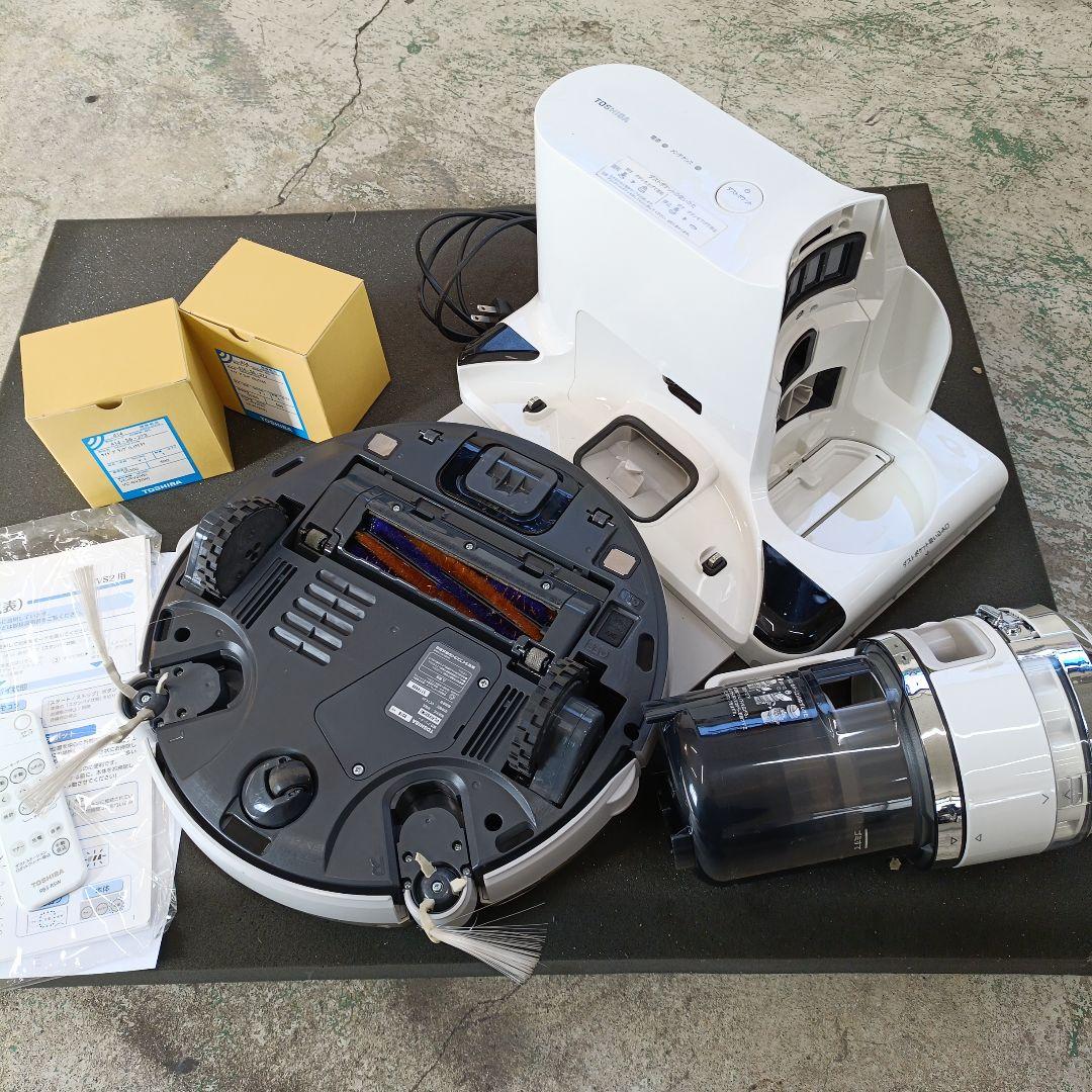 ら*ゅ様 東芝トルネオロボット掃除機 VC-RV52 動作品　新品ブラシ