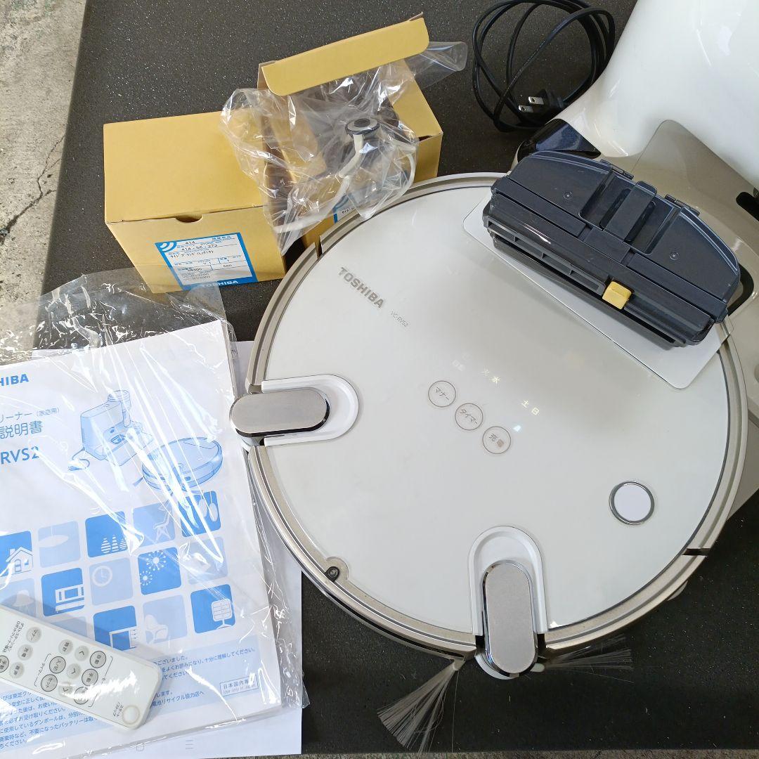 ら*ゅ様 東芝トルネオロボット掃除機 VC-RV52 動作品　新品ブラシ