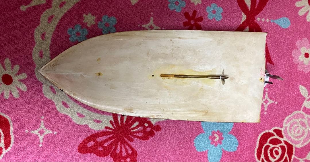 激レア　大島模型 マヌカイ 20 オメガタイプ RC艇ラジコンボート　当時物
