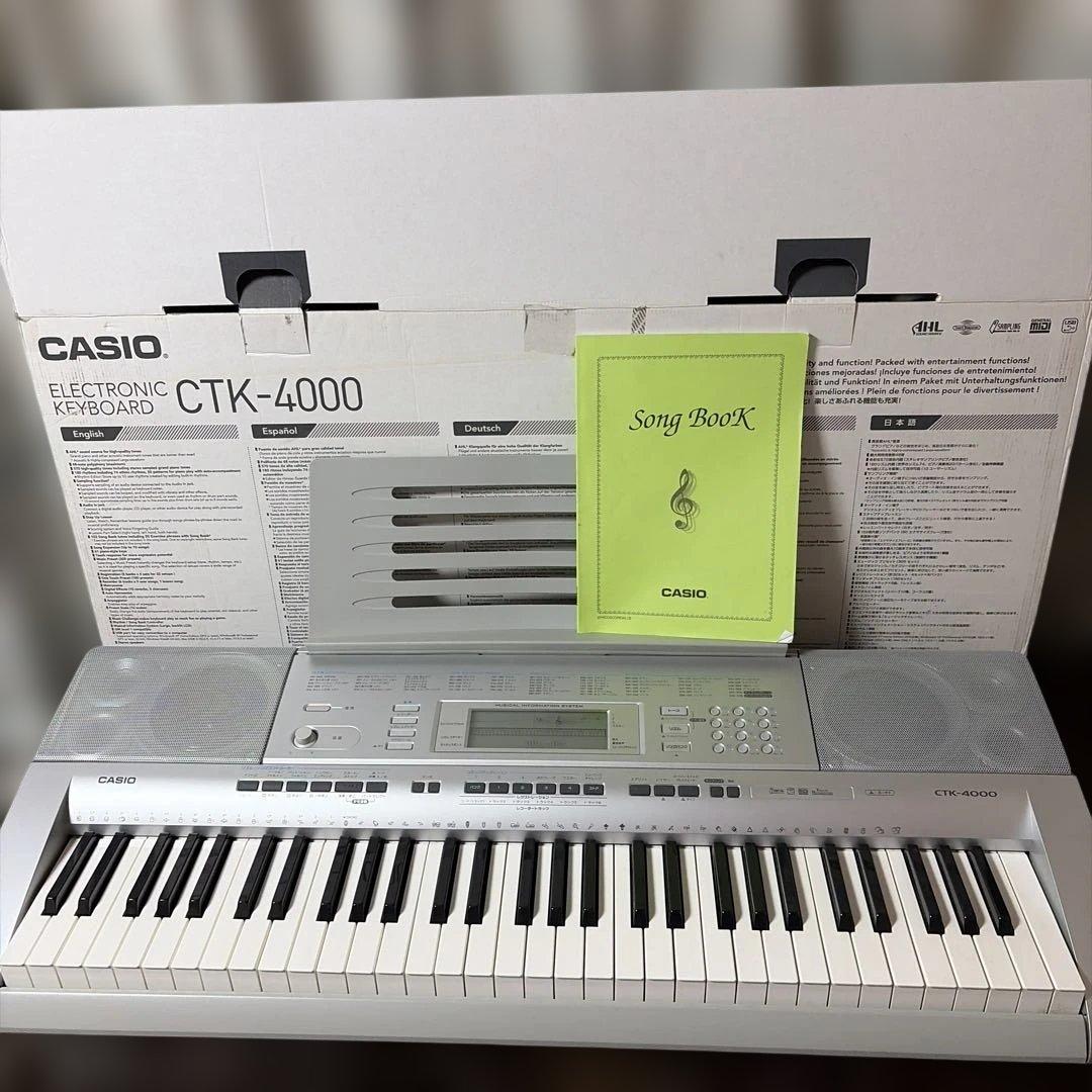 CASIO CTK-4000 電子キーボード　電子ピアノ