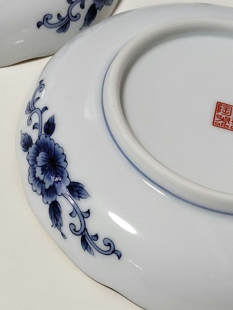 有田焼　極美品　第一陶器　染錦花鳥　取り皿　5枚