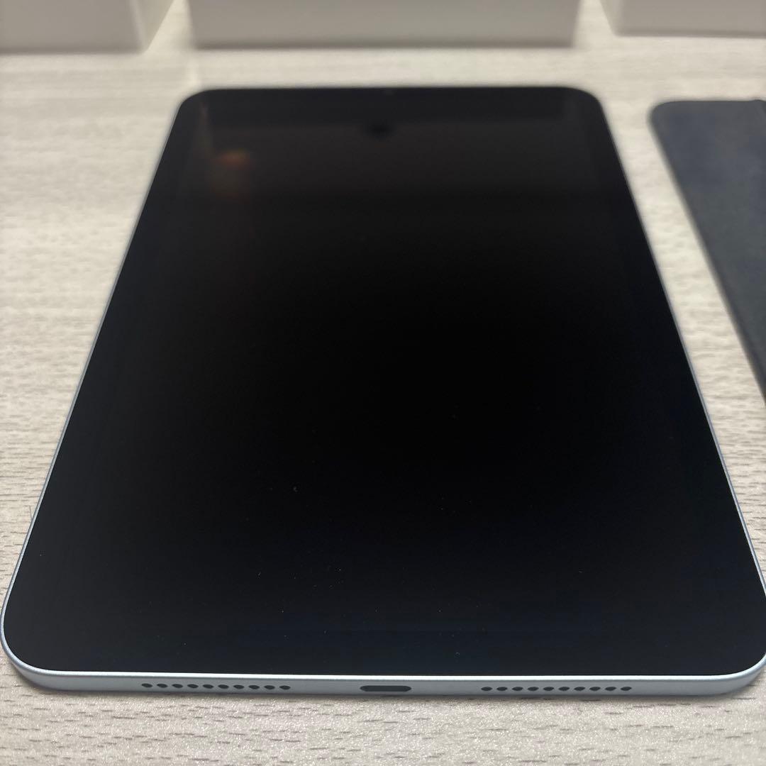 [刻印入]ipad mini 第7世代128GBブルー &公式ケース