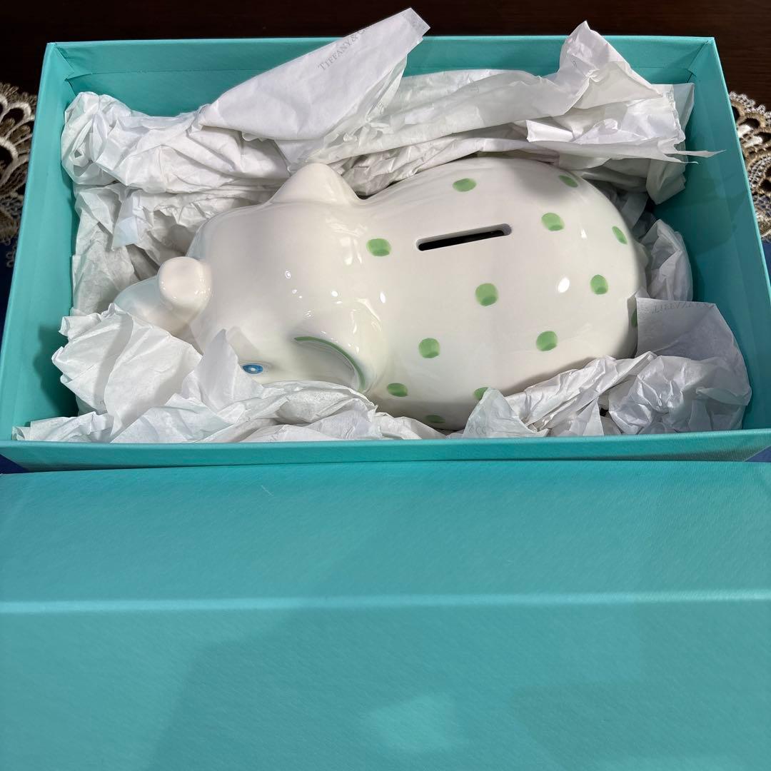 TIFFANY＆CO. ティファニー エレファントバンク 貯金箱