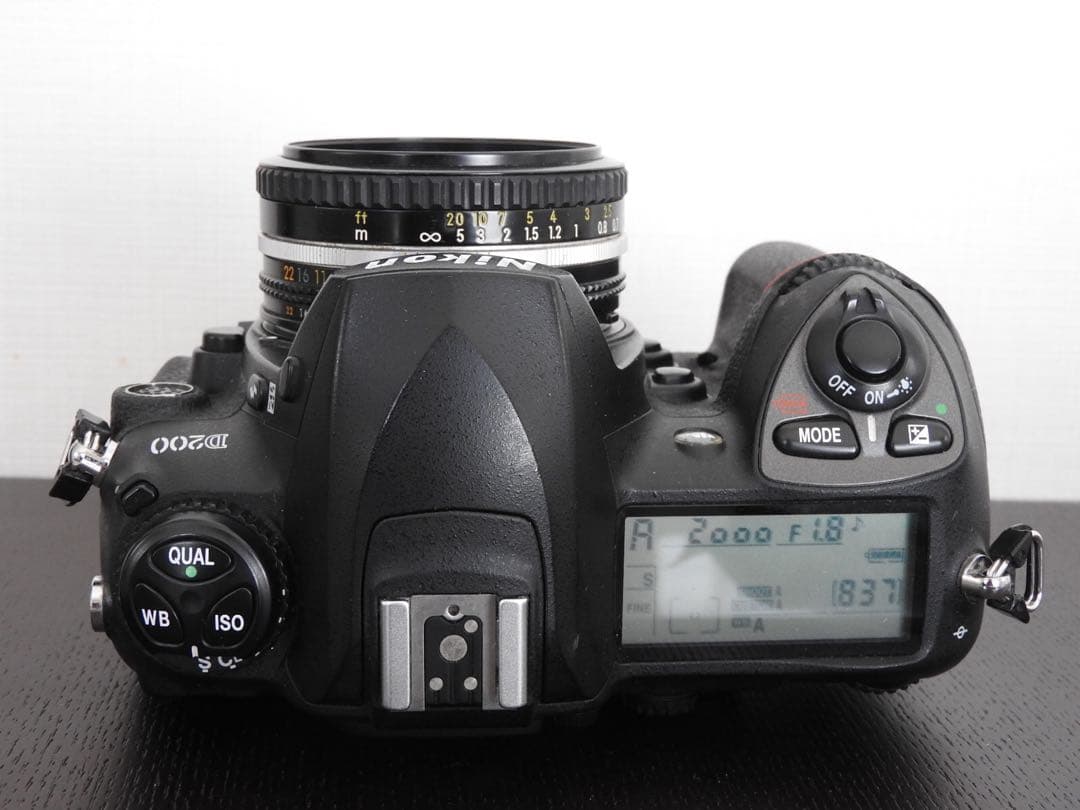 Nikon D200 NIKKOR 50mm f1.8 単焦点 オールドレンズ