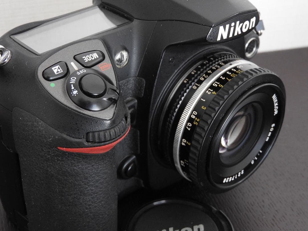 Nikon D200 NIKKOR 50mm f1.8 単焦点 オールドレンズ