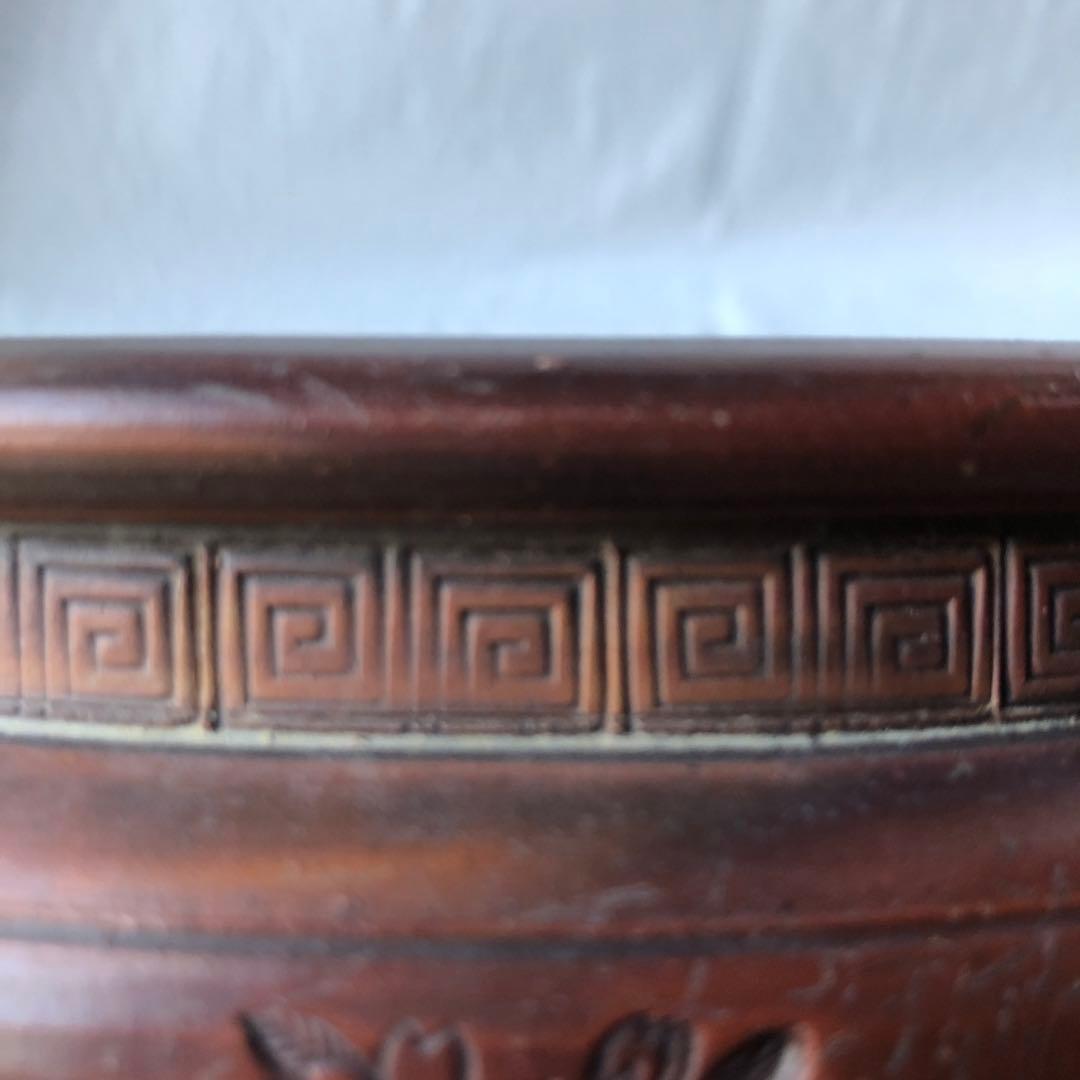 古備前　鬼面三つ足水盤