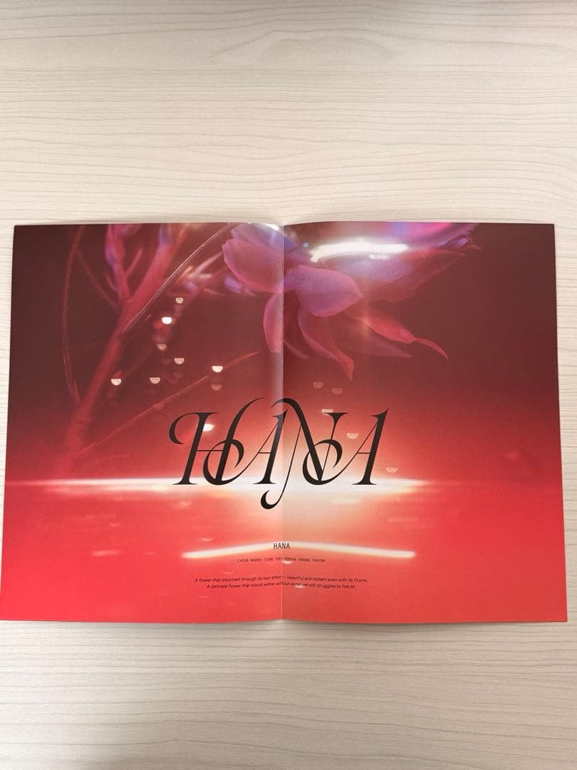 【4点】HANA 1thアルバム フォトブック CD&Blurayポスターケース