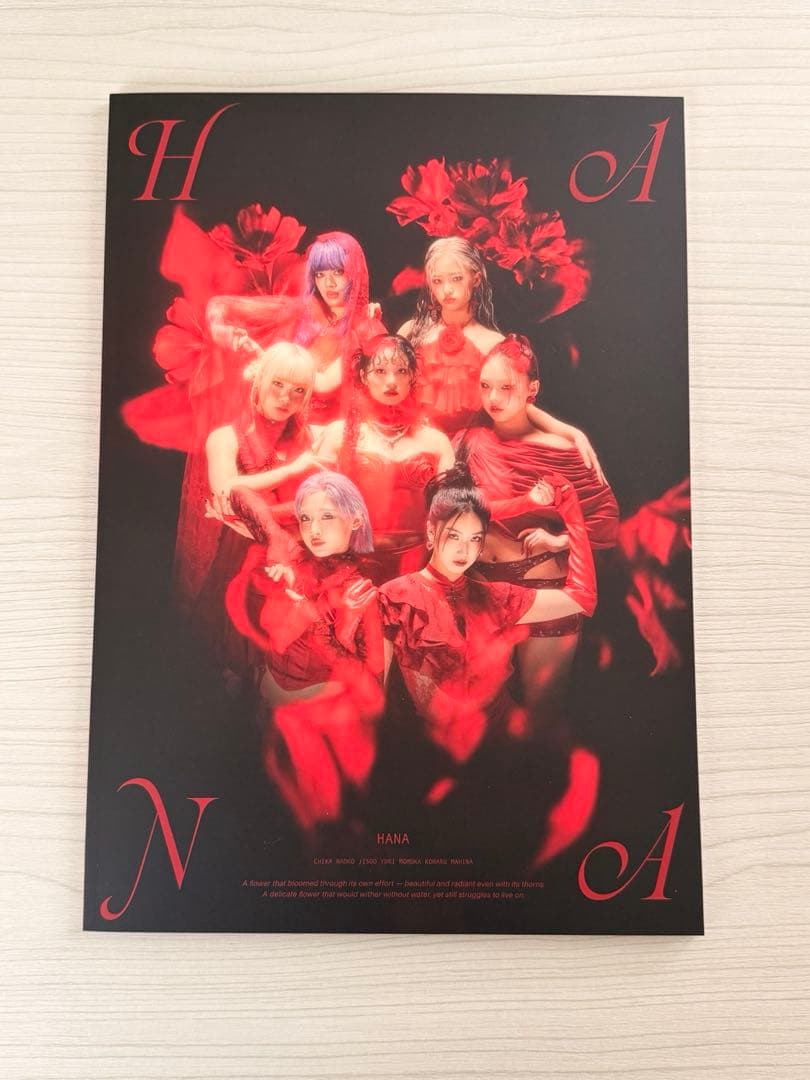 【4点】HANA 1thアルバム フォトブック CD&Blurayポスターケース