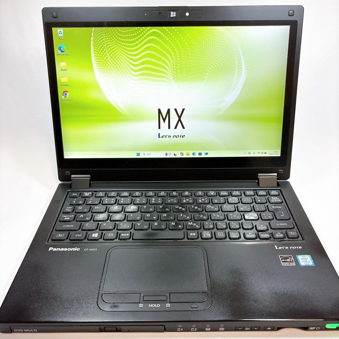 ★希少・ブラックカラー★Panasonic レッツノート CF-MX5 _866