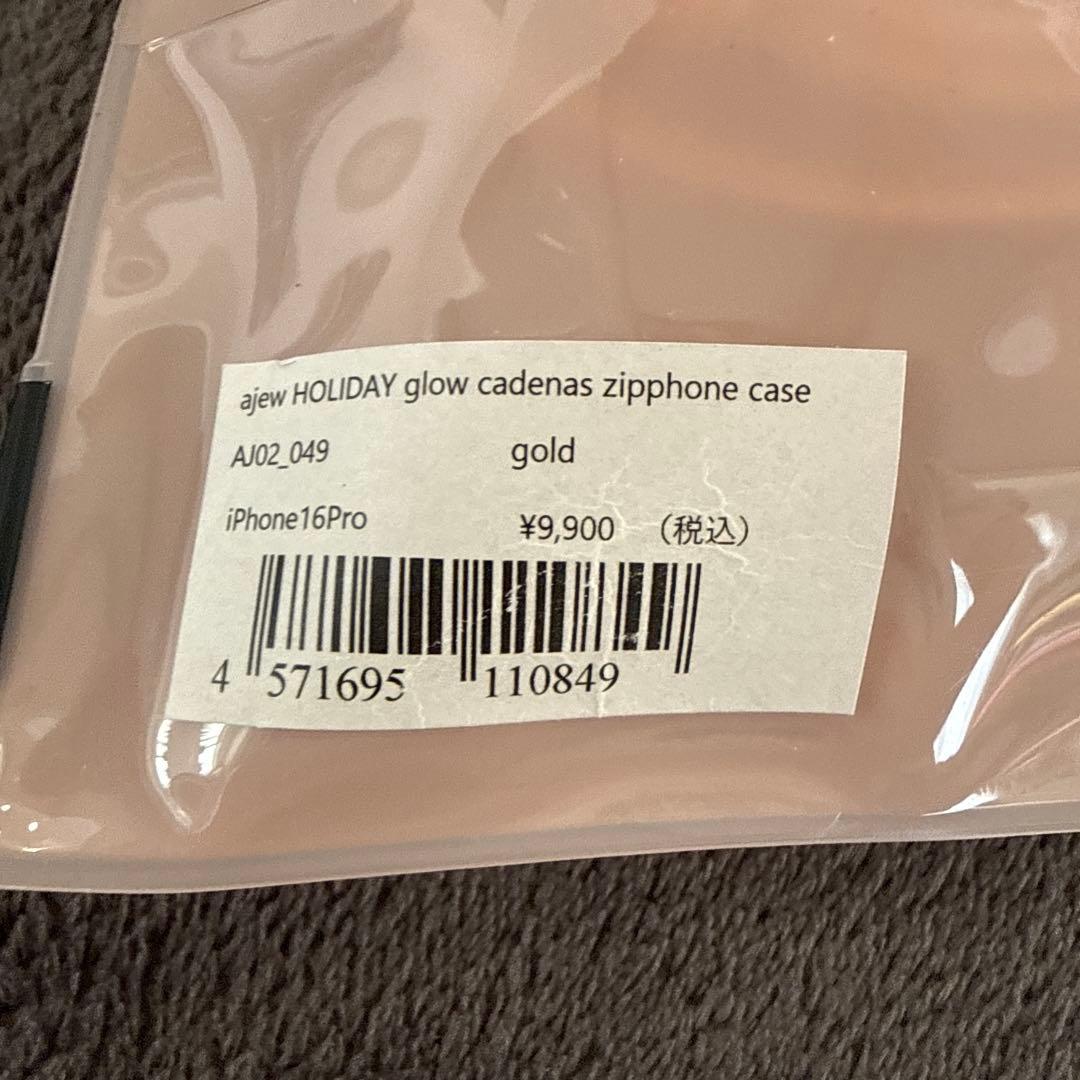 ajew iPhone16pro gold エジュー　ゴールド