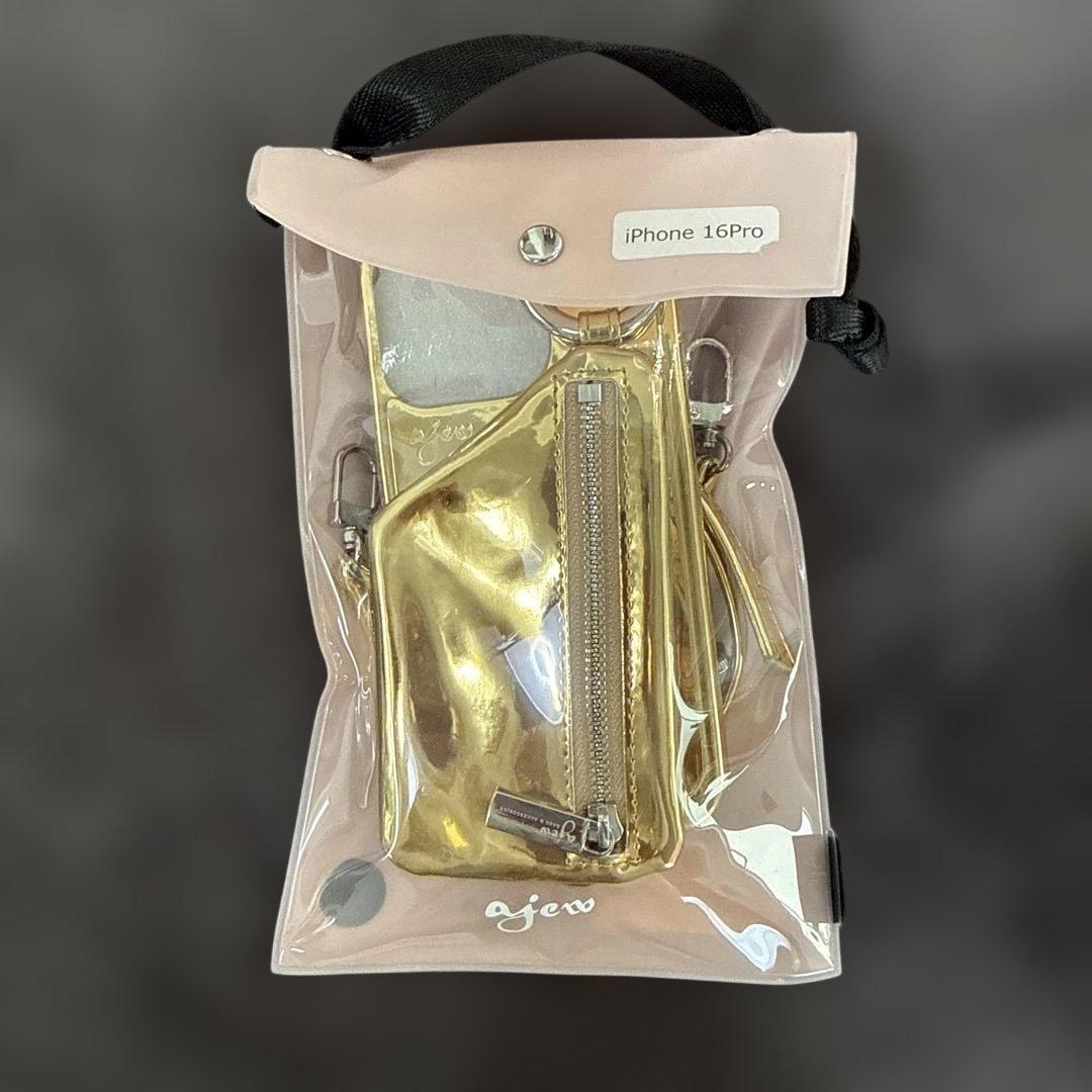 ajew iPhone16pro gold エジュー　ゴールド