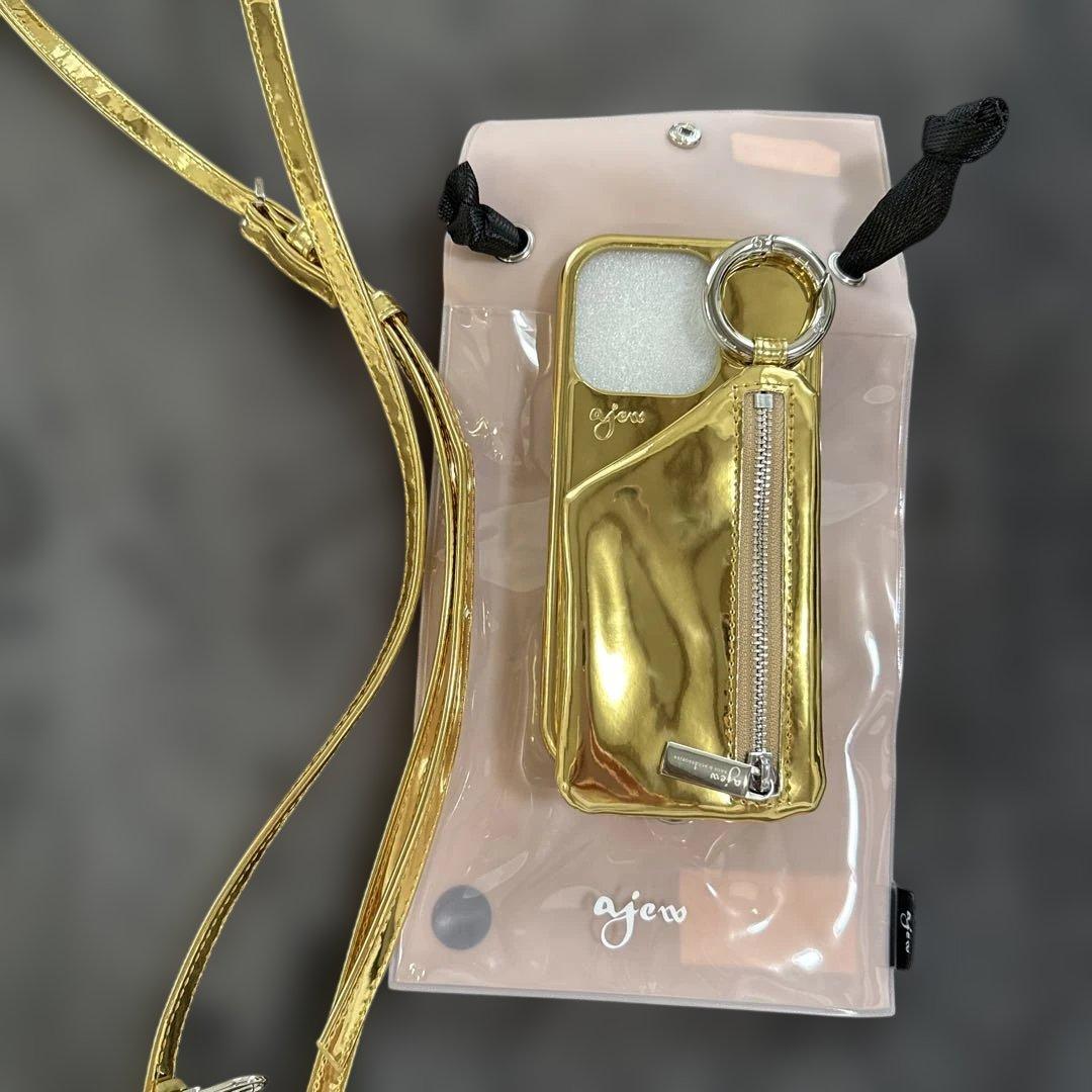 ajew iPhone16pro gold エジュー　ゴールド