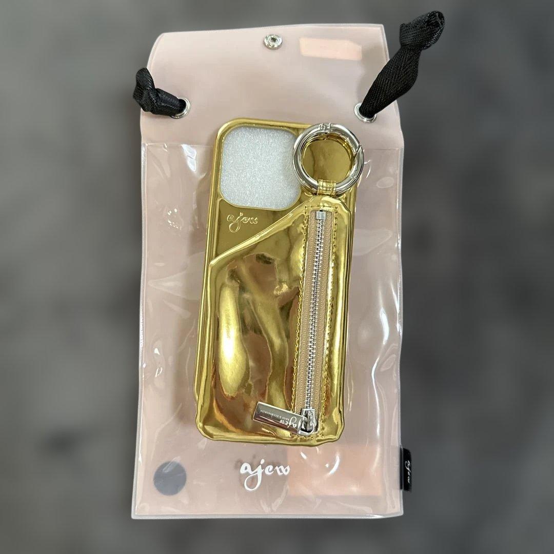 ajew iPhone16pro gold エジュー　ゴールド