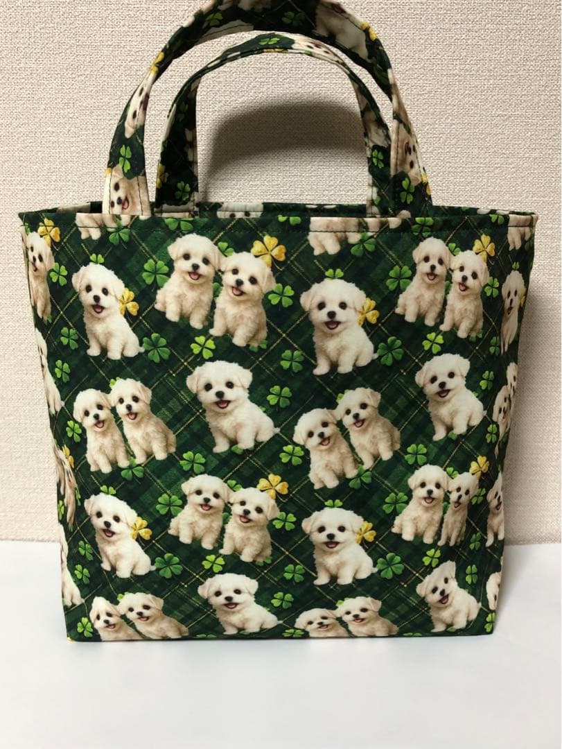 マルチーズ　トートバッグ
