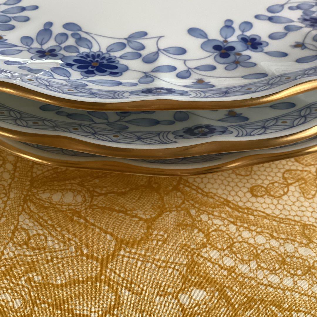 《NARUMIナルミ　ミラノ》23cmミートプレート3枚セット箱付き未使用　美品