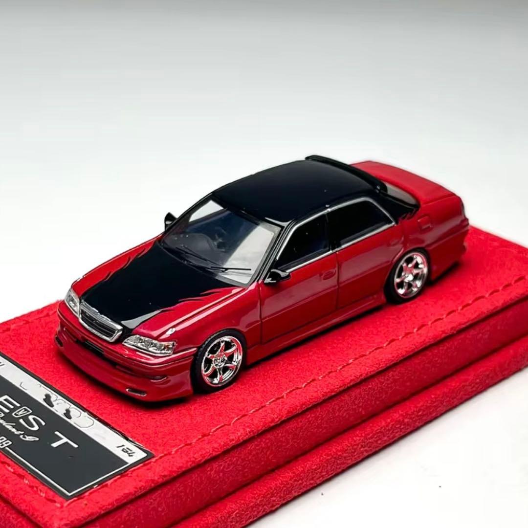 MORTAL 1/64 トヨタ クレスタ JZX100 カスタム レッド