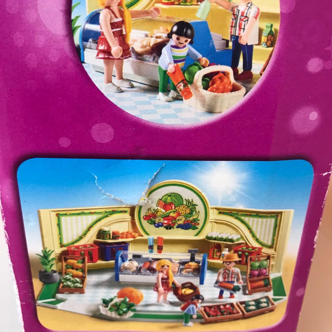 【絶版】Playmobil プレイモービル 食料品店 9403