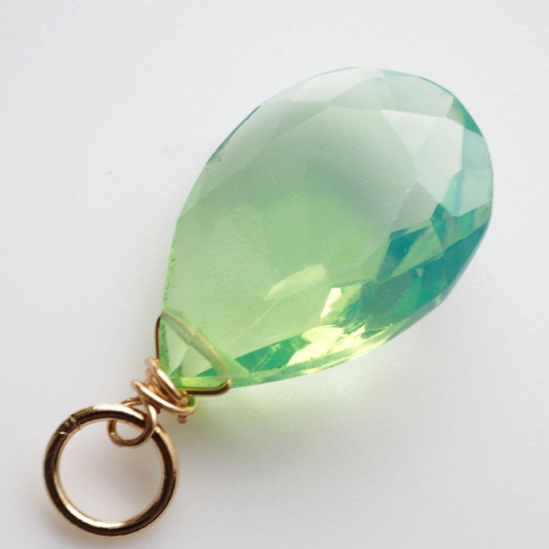 【Ruby】＊OUTLET＊No.1 宝石質エメラルドクォーツトップ