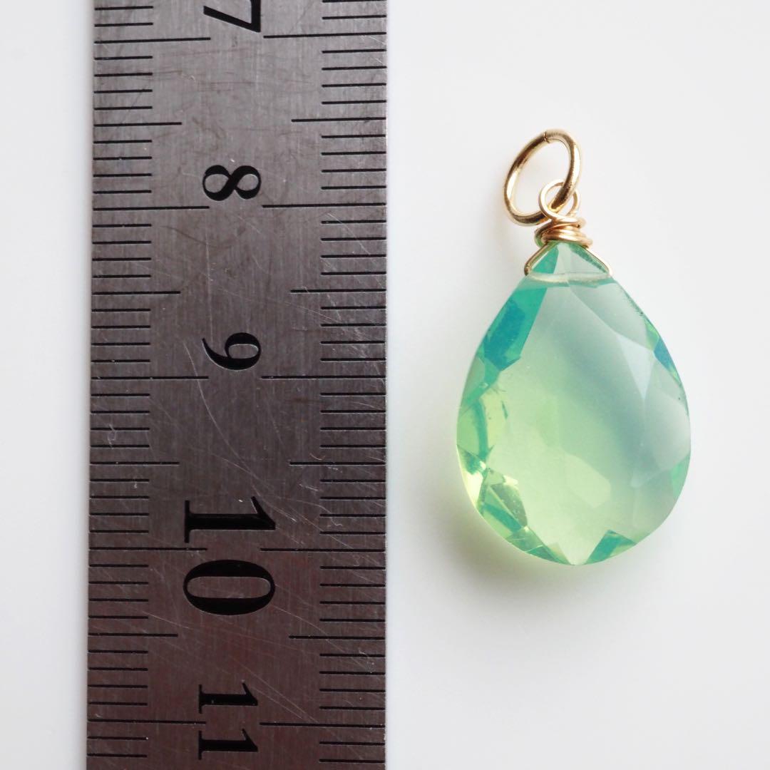 【Ruby】＊OUTLET＊No.1 宝石質エメラルドクォーツトップ