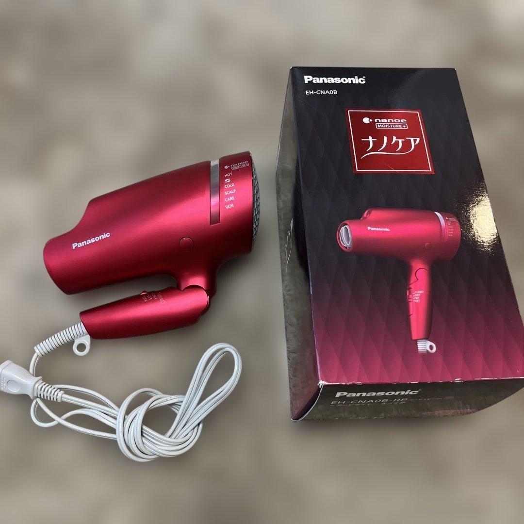 Panasonic ナノケア EH-CNA0B ヘアドライヤー レッド