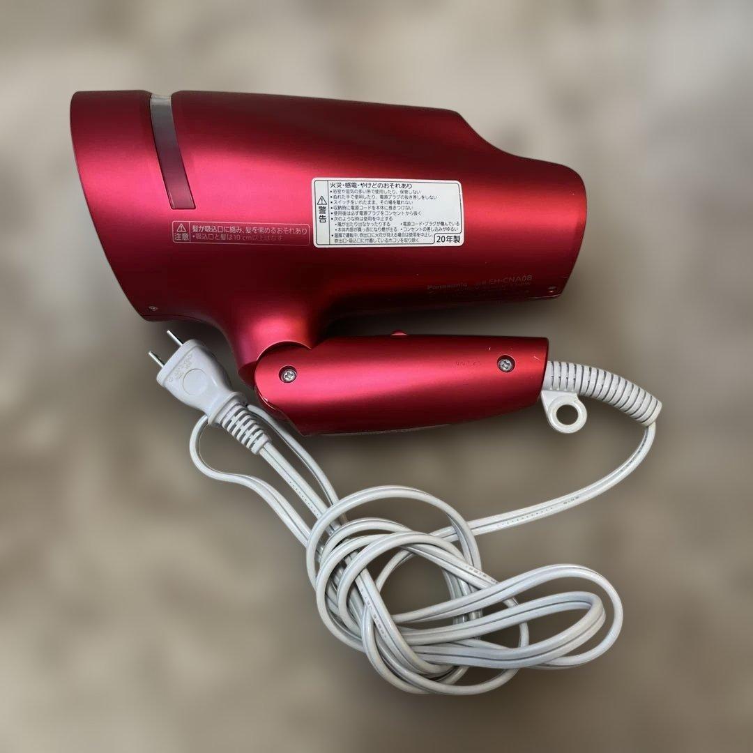 Panasonic ナノケア EH-CNA0B ヘアドライヤー レッド