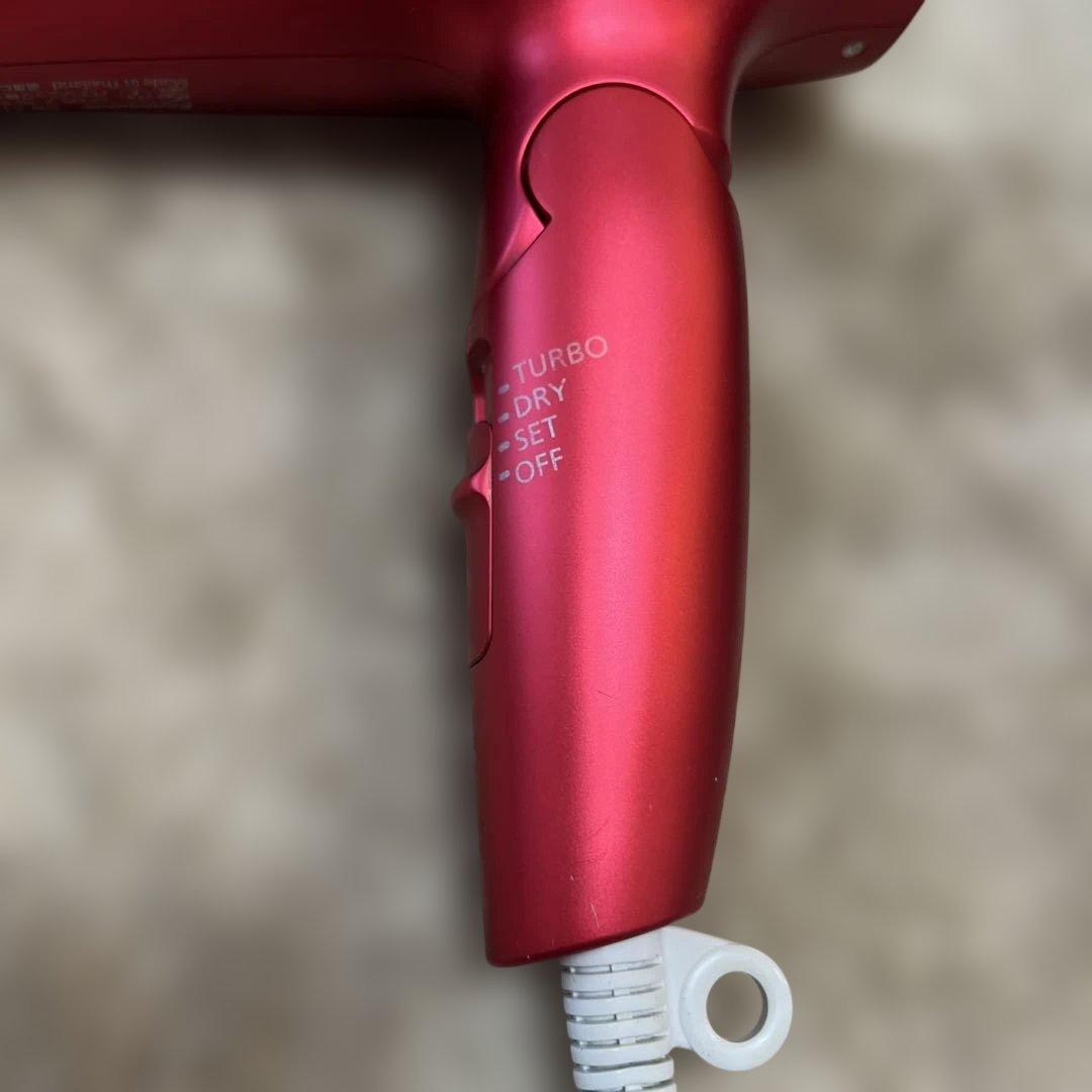 Panasonic ナノケア EH-CNA0B ヘアドライヤー レッド