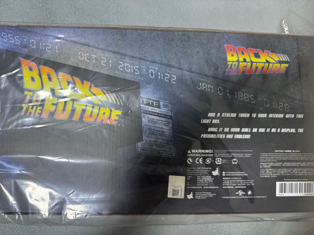 う*ん様 BACK TO THE FUTURE LIGHT BOX ホットトイズ