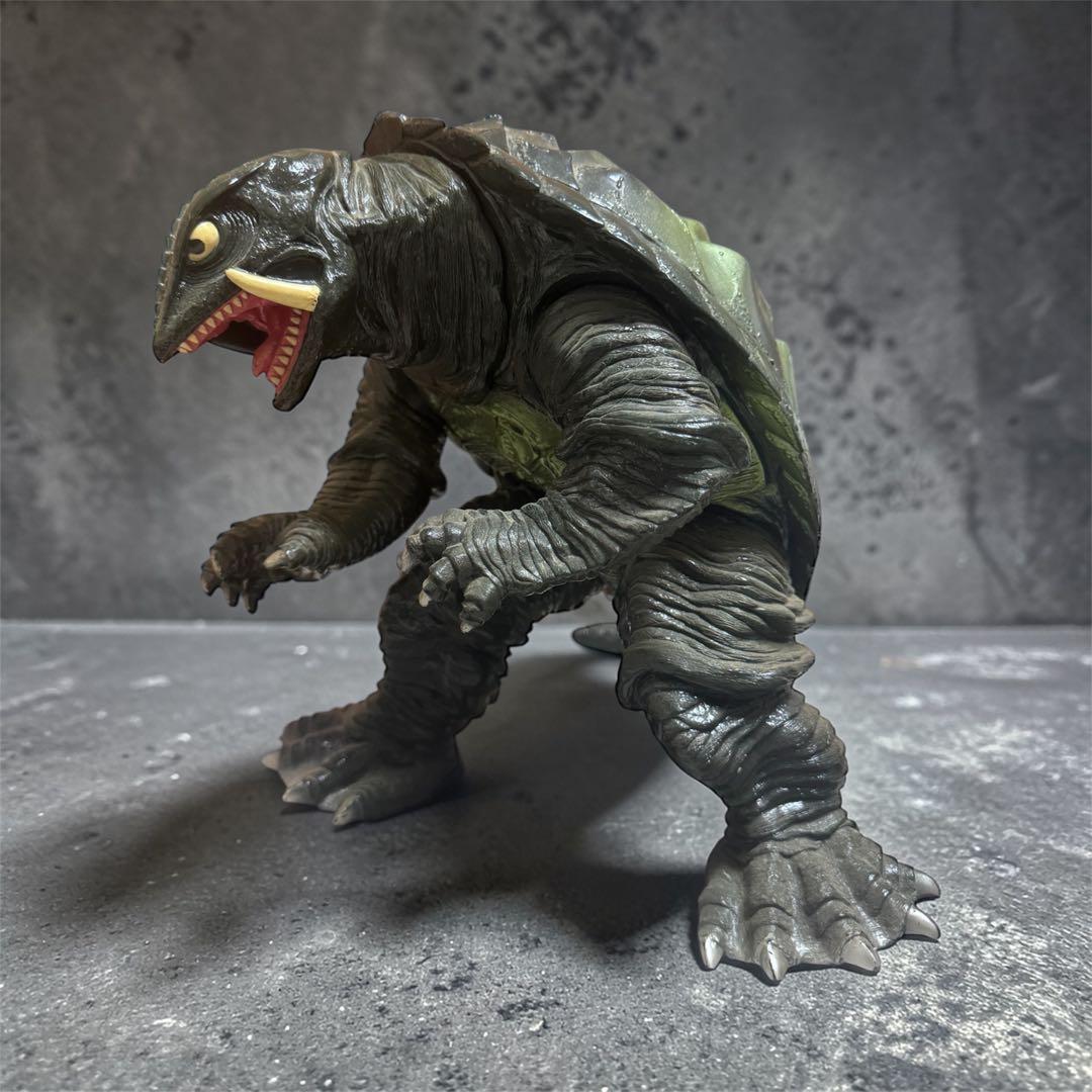 【1996年 バンダイ 日本製】ガメラ系 怪獣ソフビ フィギュア 大型