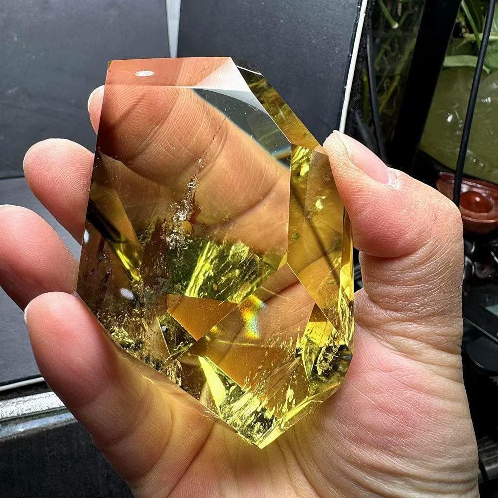 AAA級【金運UP】★天然シトリン原石B1206/YS/1203207/479C