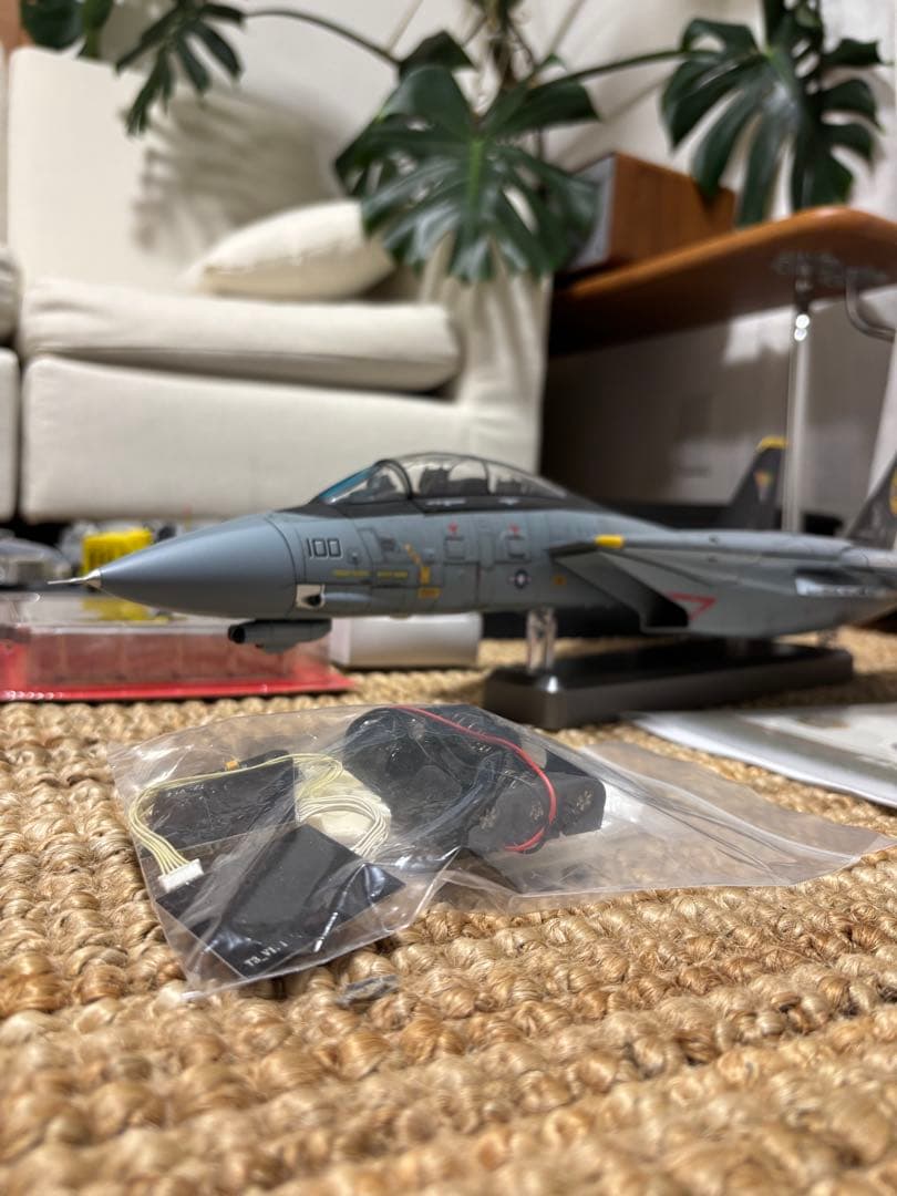 Hachette 1/32 F-14雄猫戦闘機 分冊組み立て合金模型