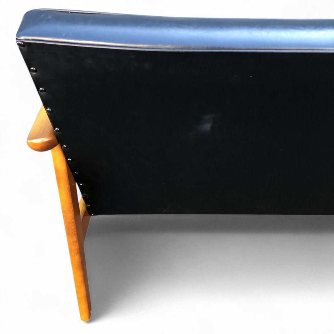 カリモク60 Kチェア2シーター ブラック