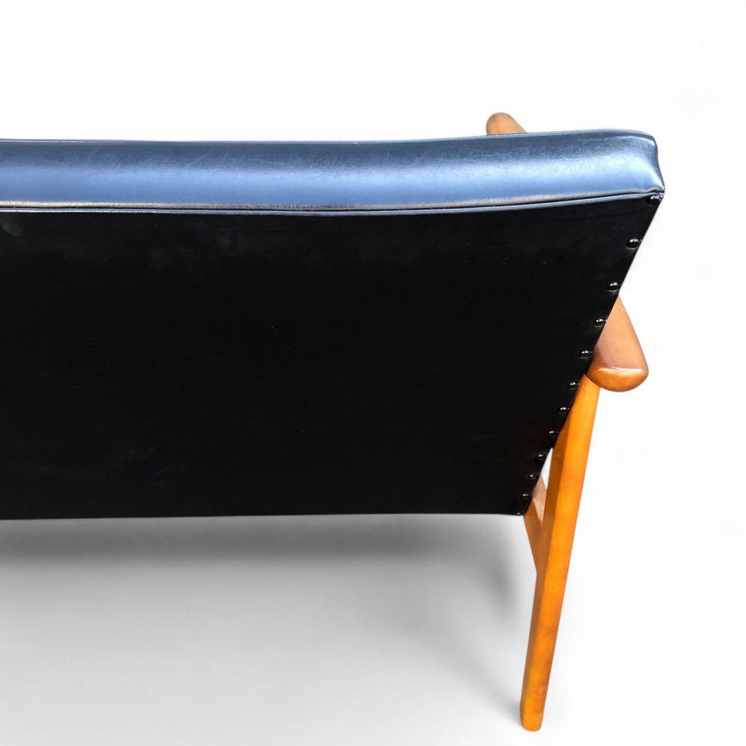 カリモク60 Kチェア2シーター ブラック