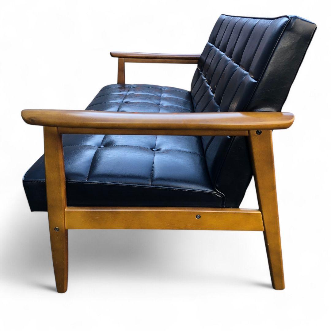 カリモク60 Kチェア2シーター ブラック