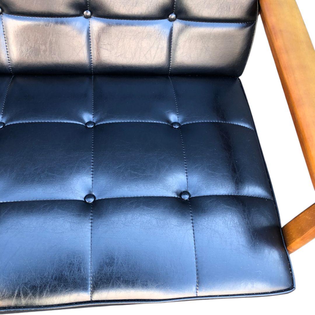 カリモク60 Kチェア2シーター ブラック